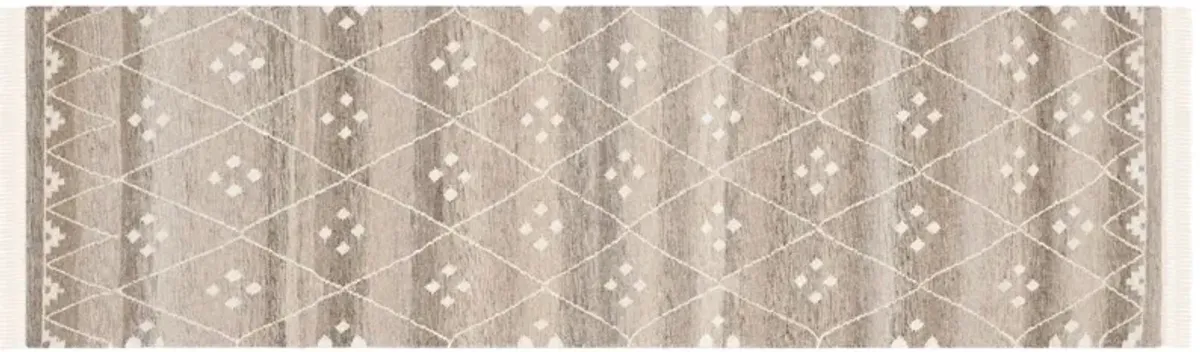 Annie Flat-Weave Rug - Natural - Gray - Gray