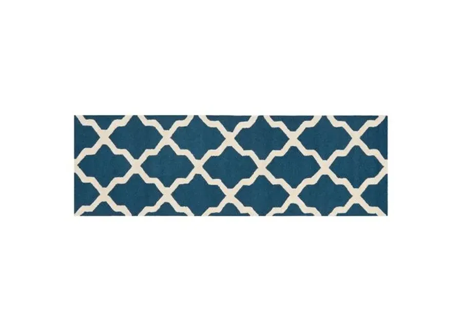 Mulberry Rug - Navy/Ivory - Blue - Blue