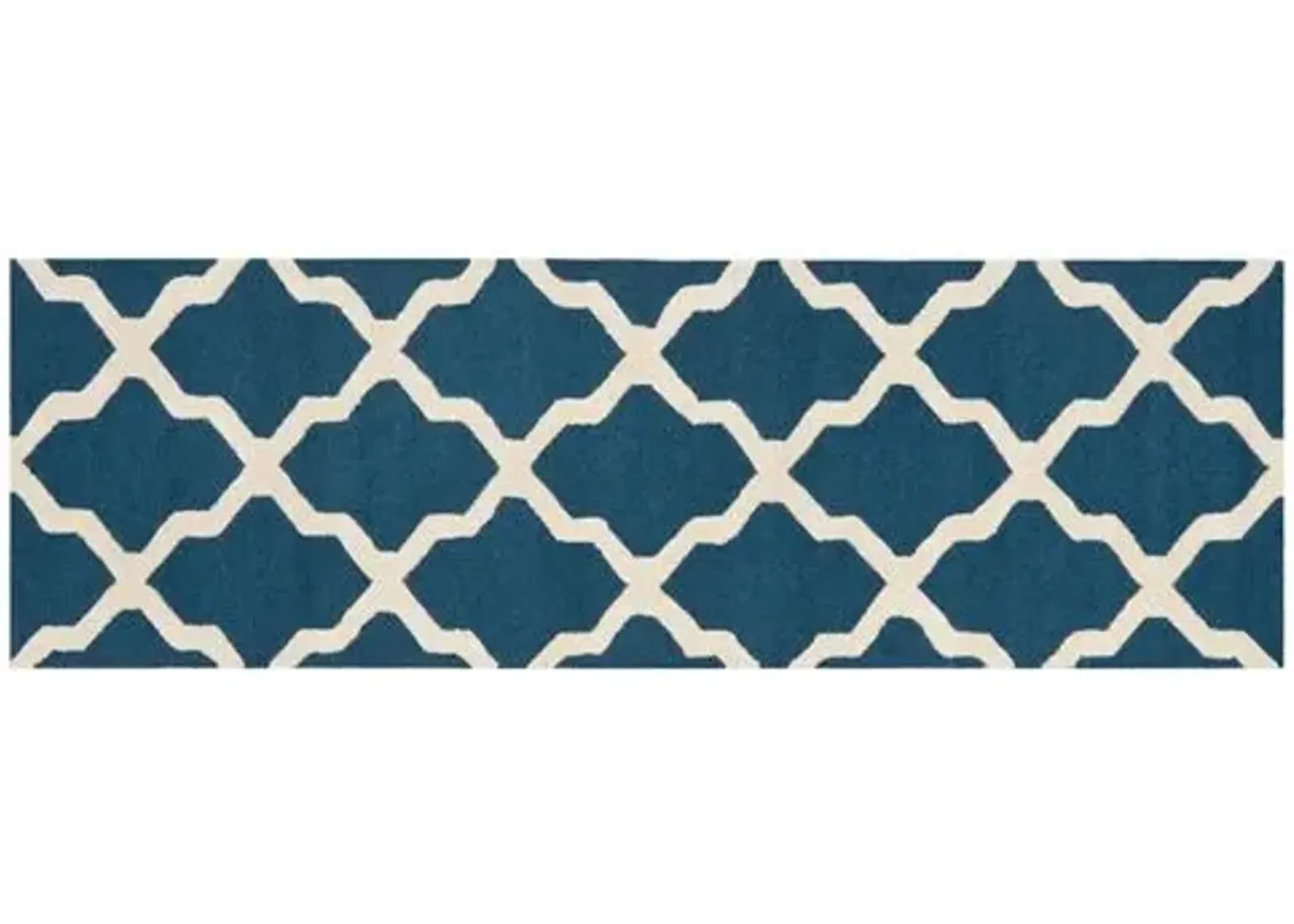 Mulberry Rug - Navy/Ivory - Blue - Blue