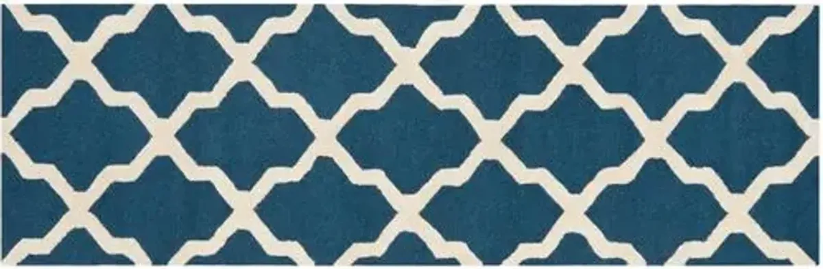 Mulberry Rug - Navy/Ivory - Blue - Blue