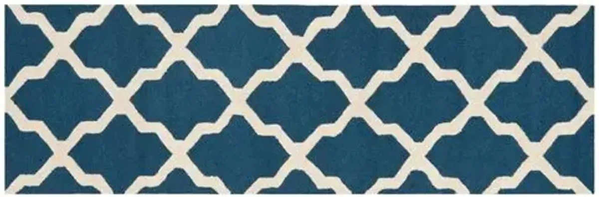 Mulberry Rug - Navy/Ivory - Blue - Blue