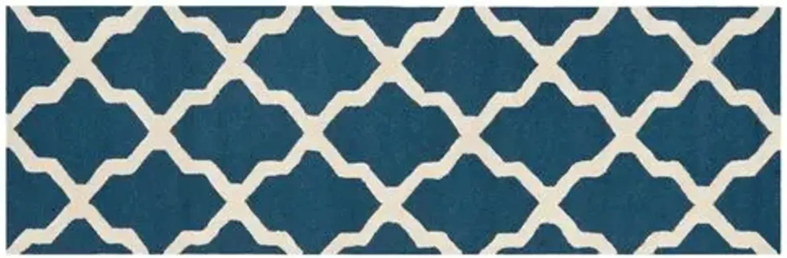 Mulberry Rug - Navy/Ivory - Blue - Blue