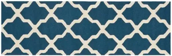 Mulberry Rug - Navy/Ivory - Blue - Blue
