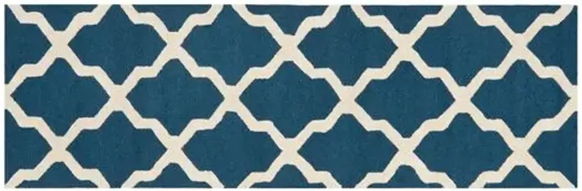 Mulberry Rug - Navy/Ivory - Blue - Blue