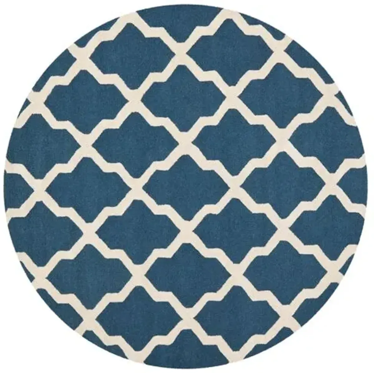 Mulberry Rug - Navy/Ivory - Blue - Blue