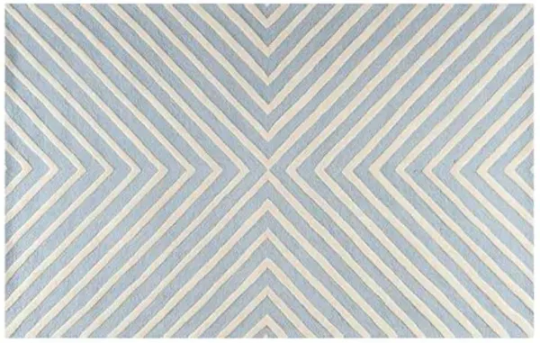 Yvaine Rug - Sky/Ivory - Blue - Blue