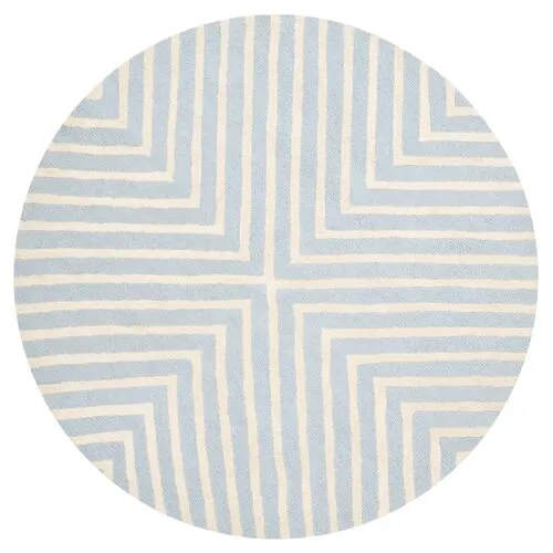 Yvaine Rug - Sky/Ivory - Blue - Blue