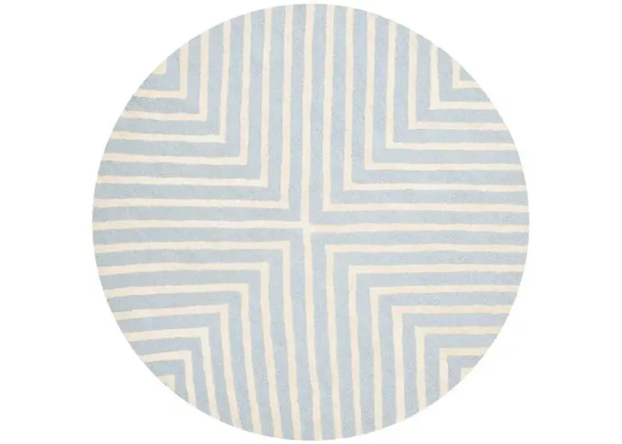 Yvaine Rug - Sky/Ivory - Blue - Blue