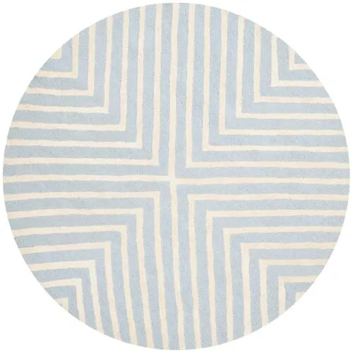 Yvaine Rug - Sky/Ivory - Blue - Blue