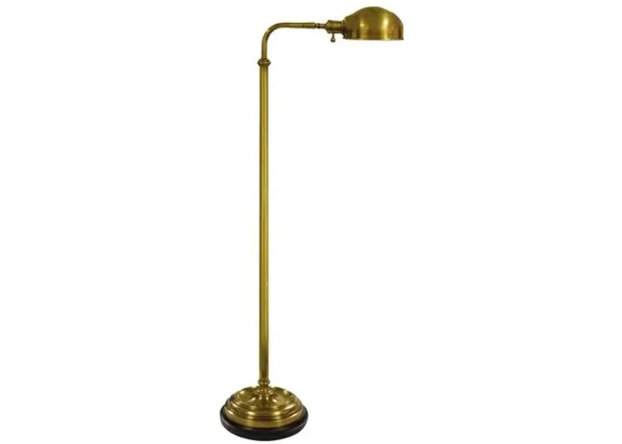 Visual Comfort - Apothecary Floor Lamp - Antique Brass