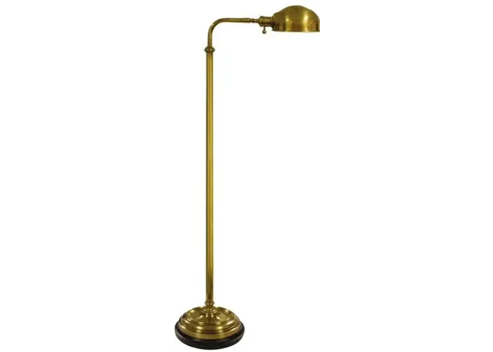 Visual Comfort - Apothecary Floor Lamp - Antique Brass