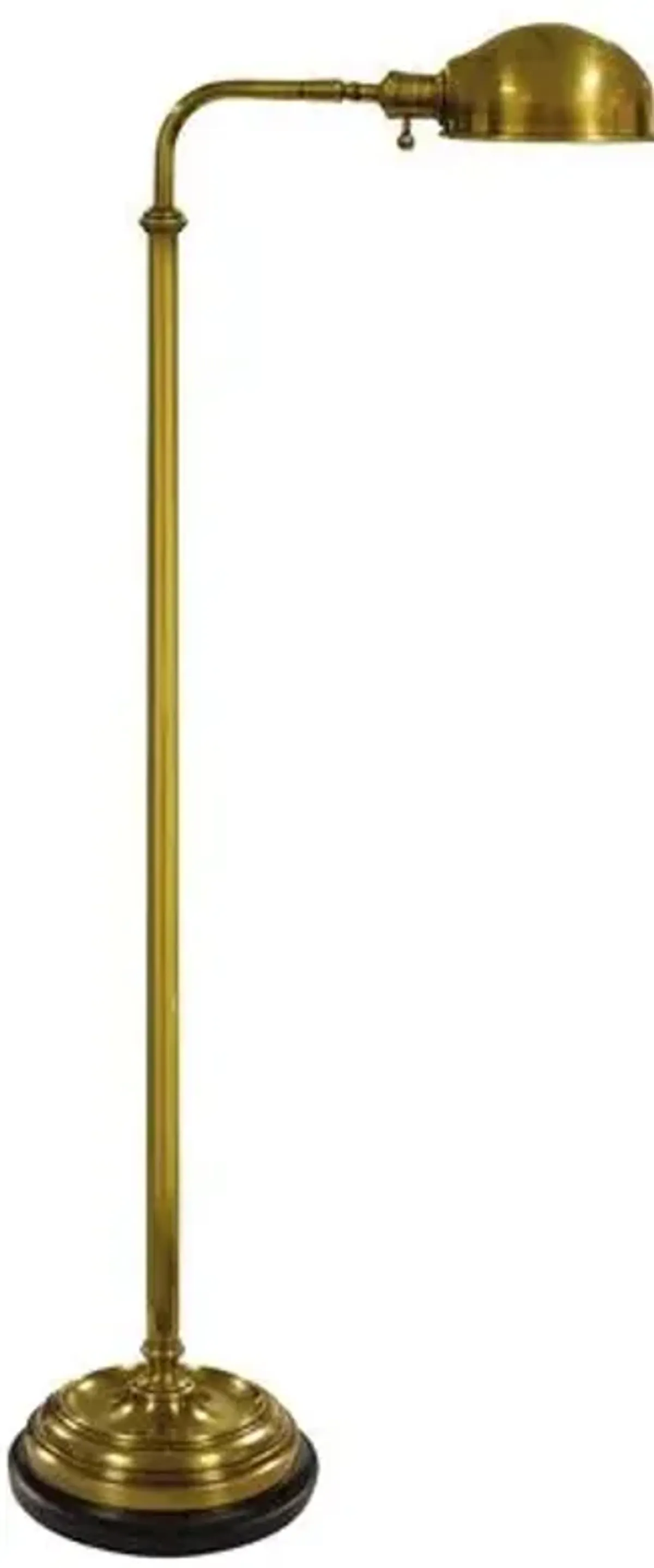 Visual Comfort - Apothecary Floor Lamp - Antique Brass