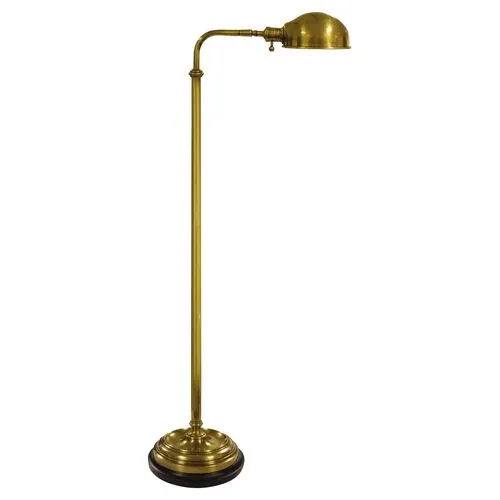 Visual Comfort - Apothecary Floor Lamp - Antique Brass