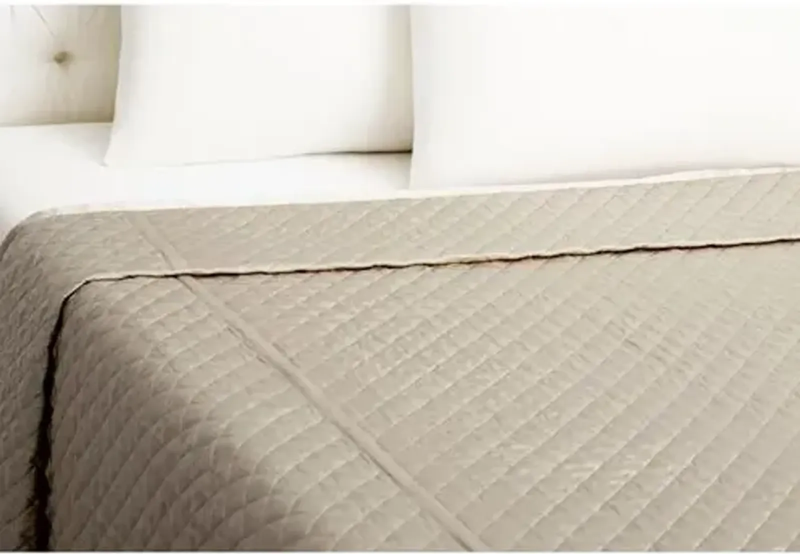 Quilted Coverlet - Smoke - Kumi Kookoon - Gray