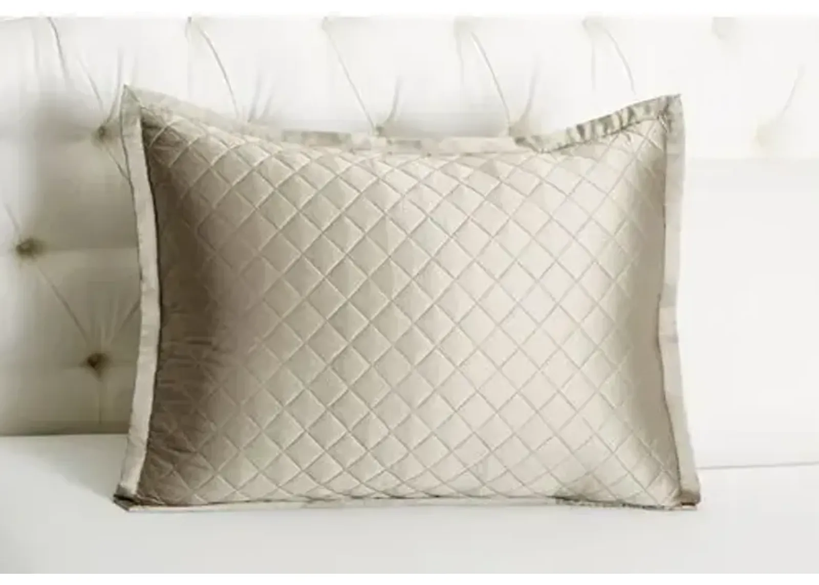 Quilted Sham - Kumi Kookoon - Gray