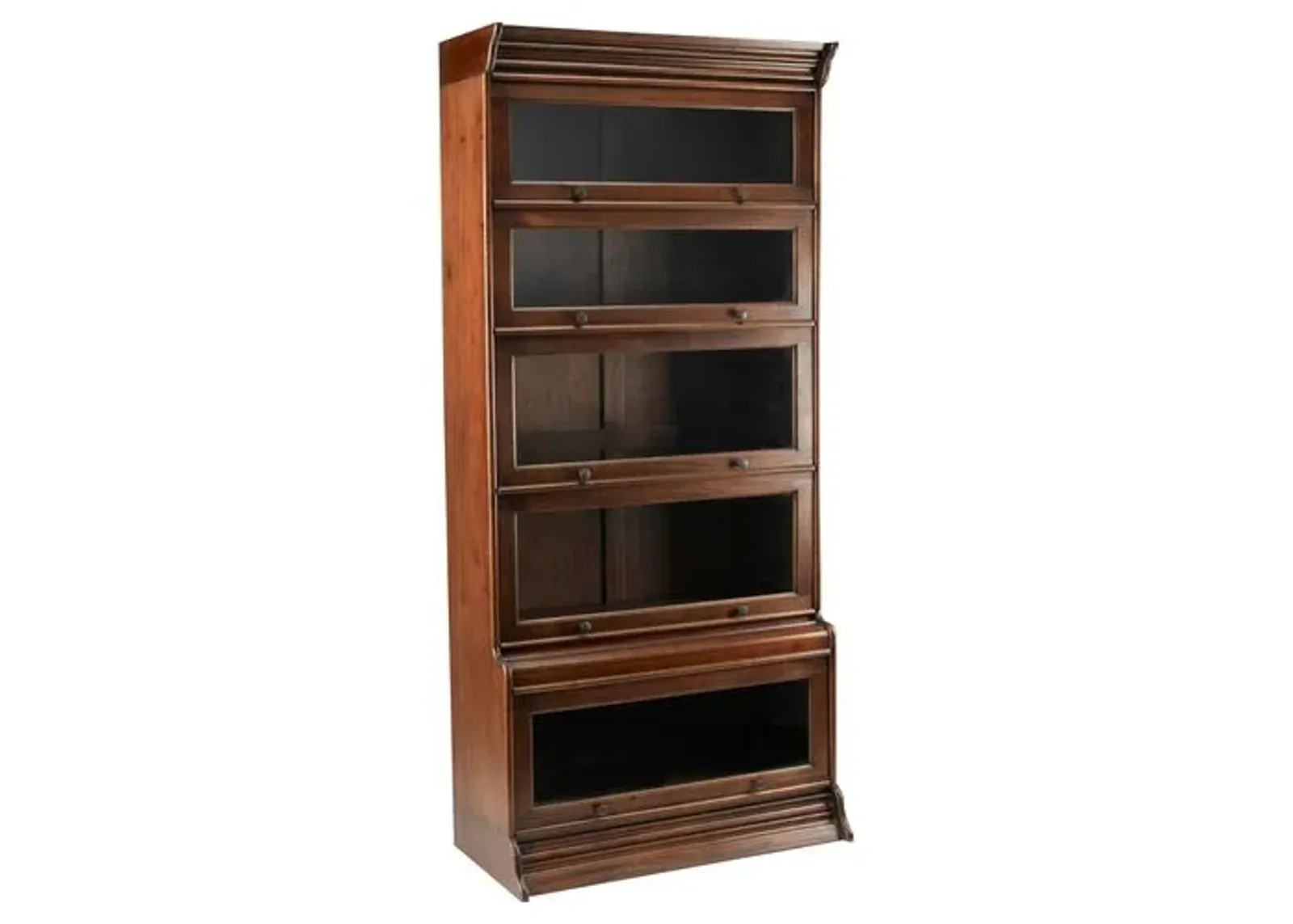 Dean Bookcase - Mahogany - Handcrafted - Brown