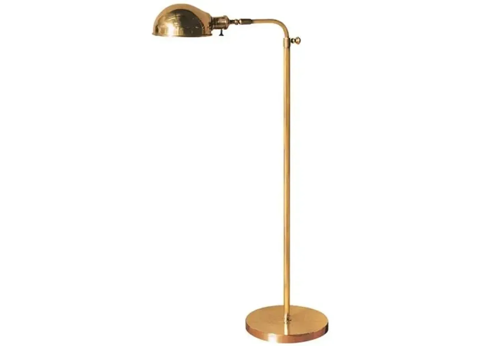 Visual Comfort - Old Pharmacy Floor Lamp - Antique Brass