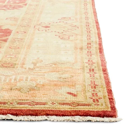 Geiger Oushak Rug - Brick - Red - Red