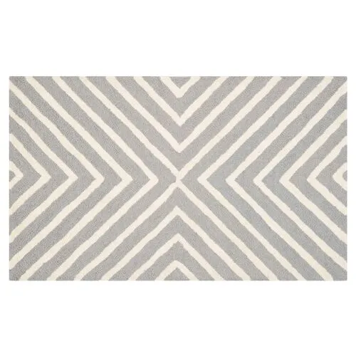 Yvaine Rug - Gray/Ivory - Gray