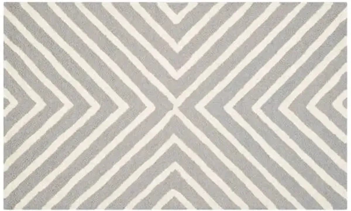 Yvaine Rug - Gray/Ivory - Gray