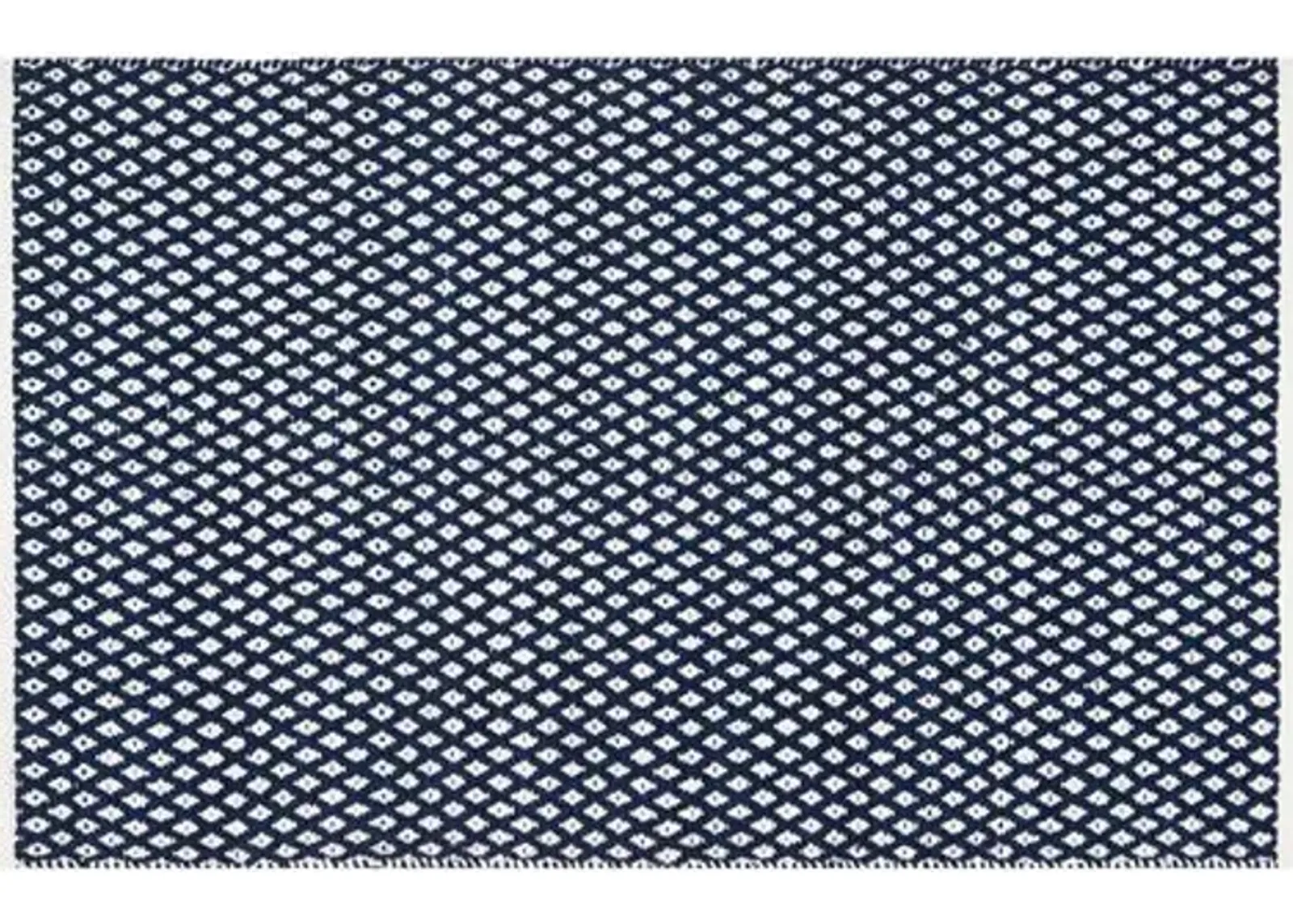 Penny Rug - Navy/White - Blue - Blue