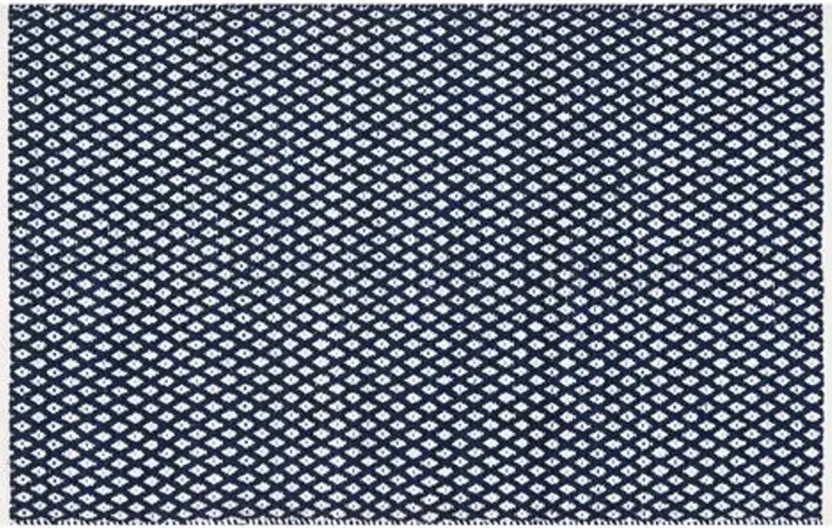 Penny Rug - Navy/White - Blue - Blue