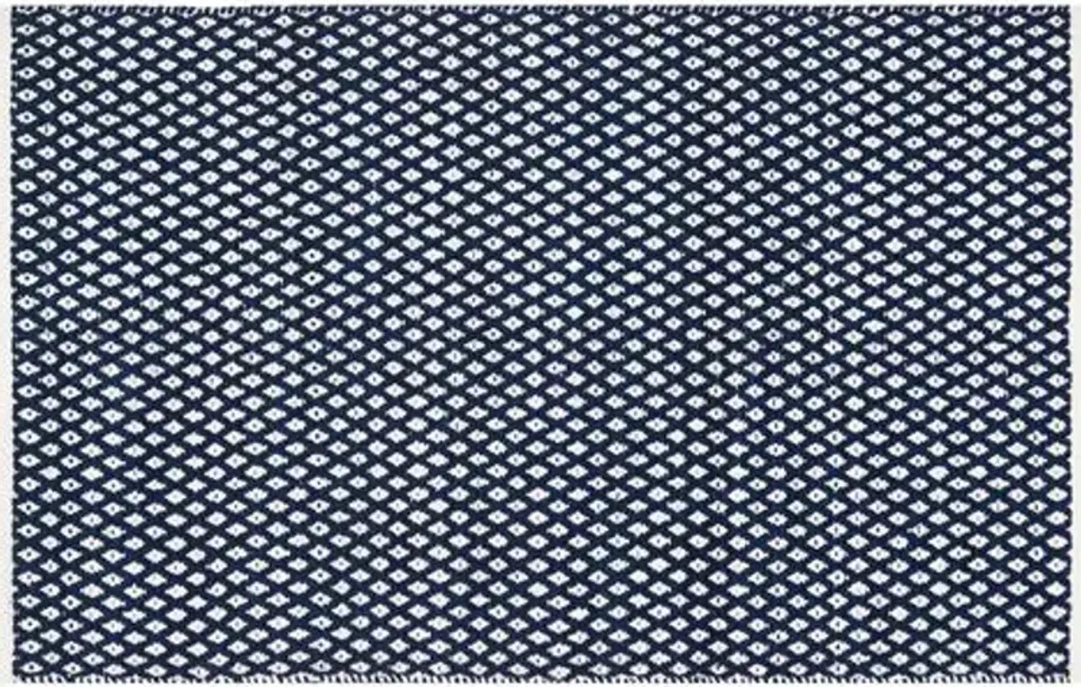 Penny Rug - Navy/White - Blue - Blue