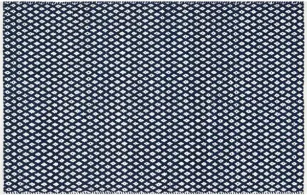 Penny Rug - Navy/White - Blue - Blue