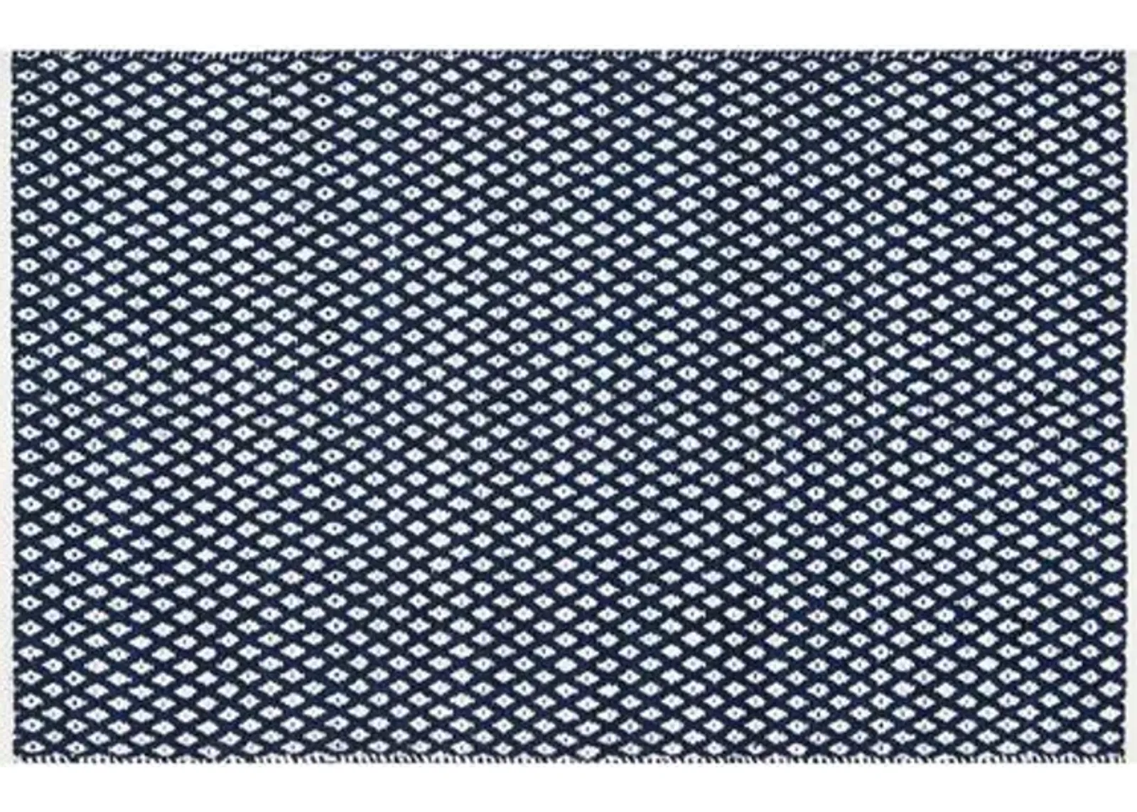 Penny Rug - Navy/White - Blue - Blue