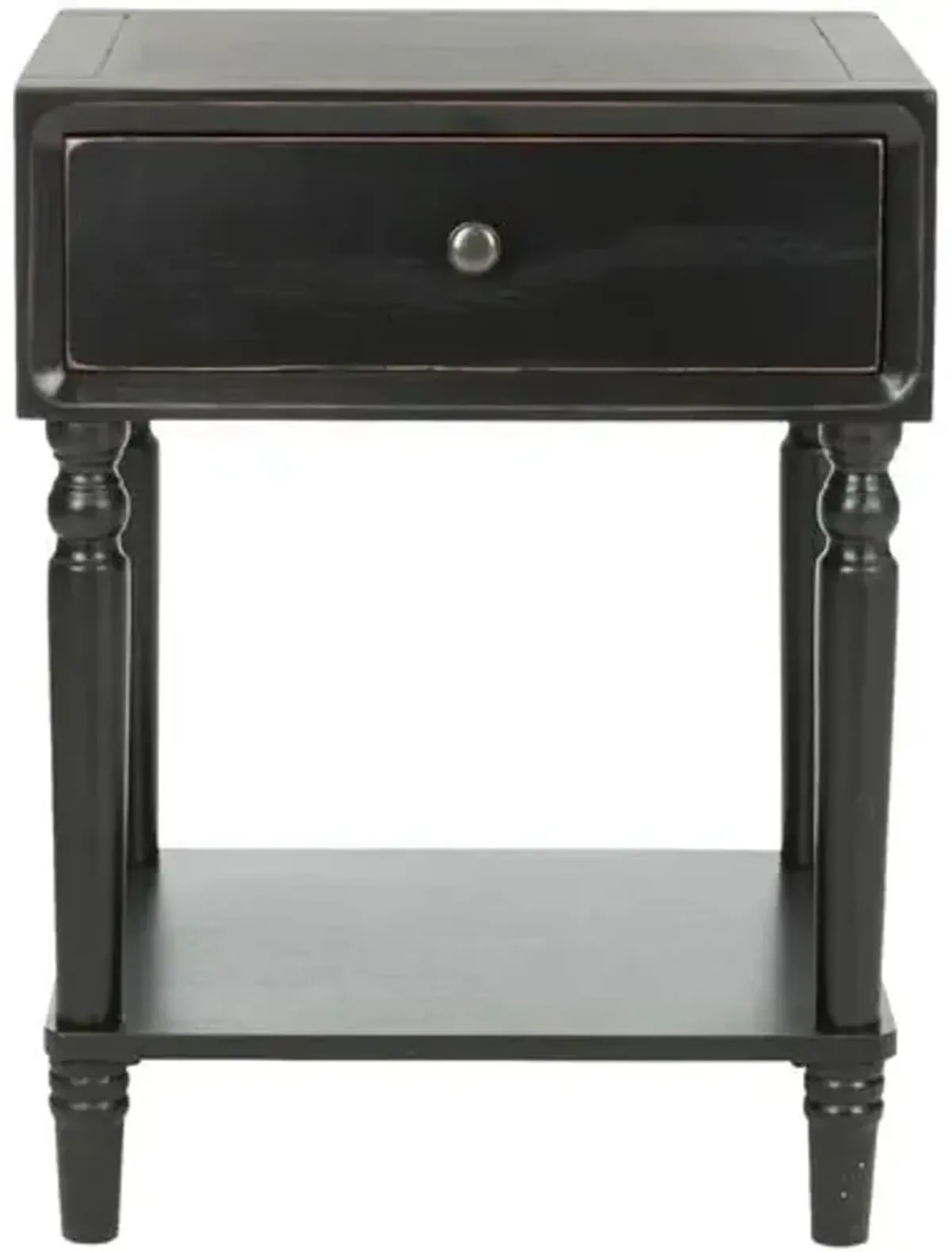 Jude Nightstand - Distressed Black