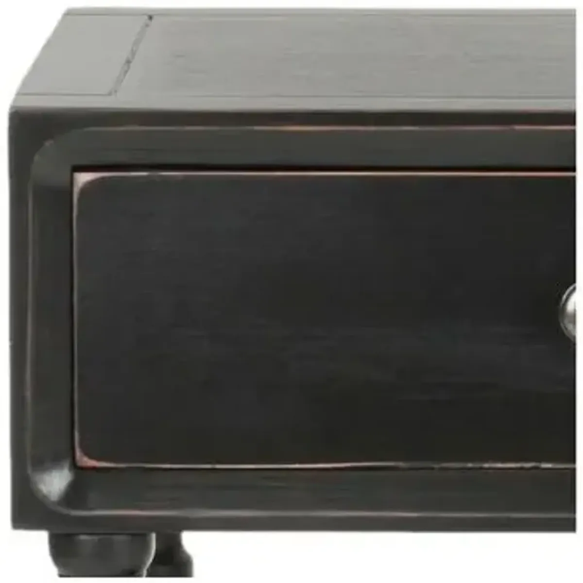 Jude Nightstand - Distressed Black