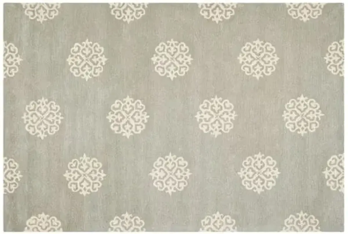 Greenwich Rug - Gray/Ivory - Gray