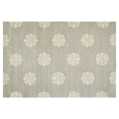 Greenwich Rug - Gray/Ivory - Gray