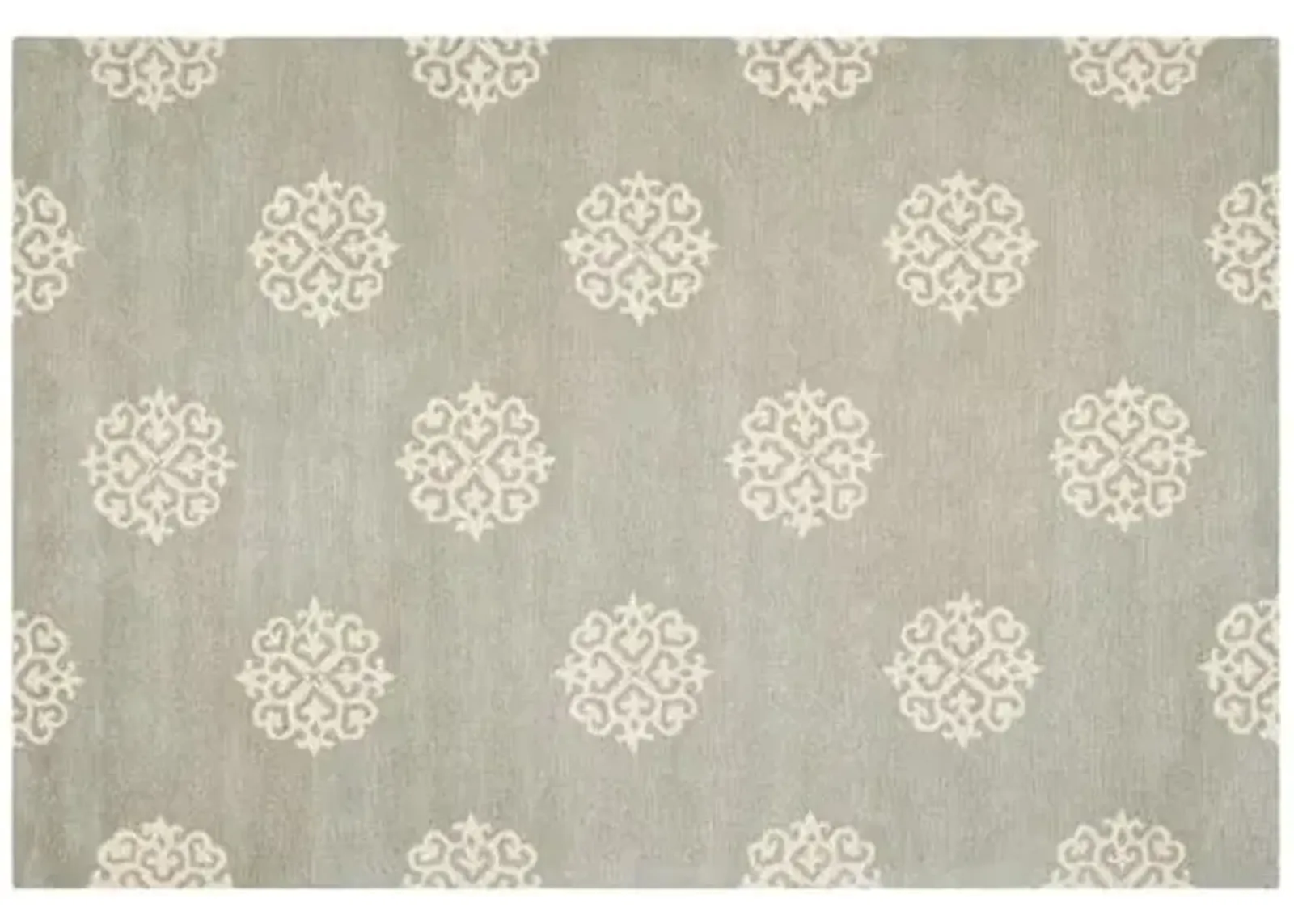 Greenwich Rug - Gray/Ivory - Gray