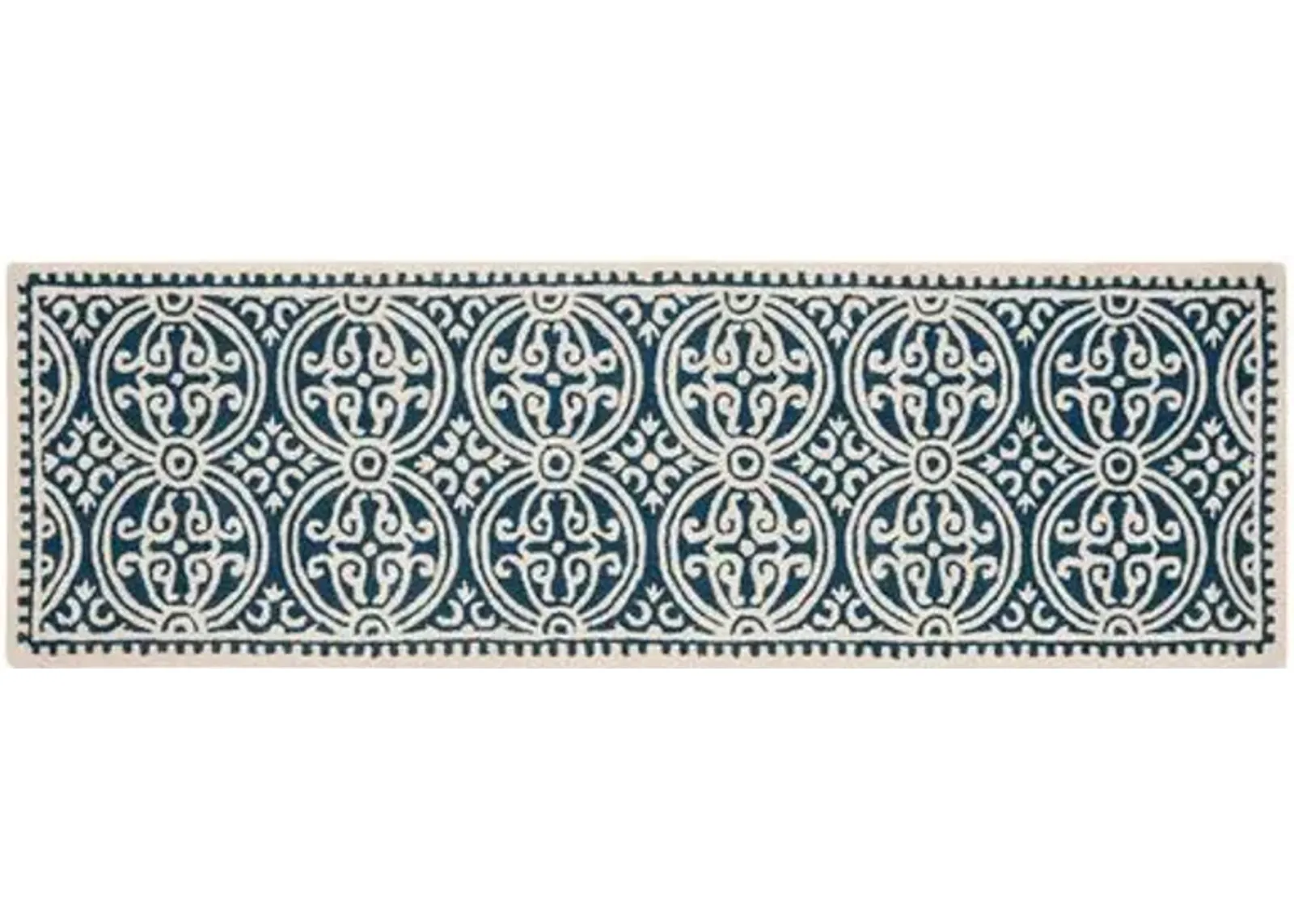 Jay Rug - Navy - Blue - Blue