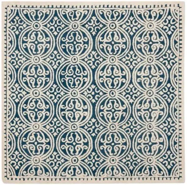 Jay Rug - Navy - Blue - Blue