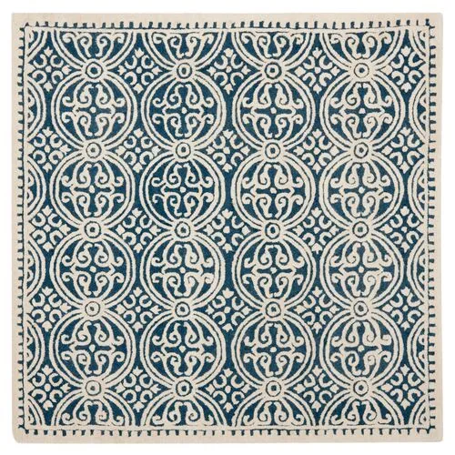 Jay Rug - Navy - Blue - Blue