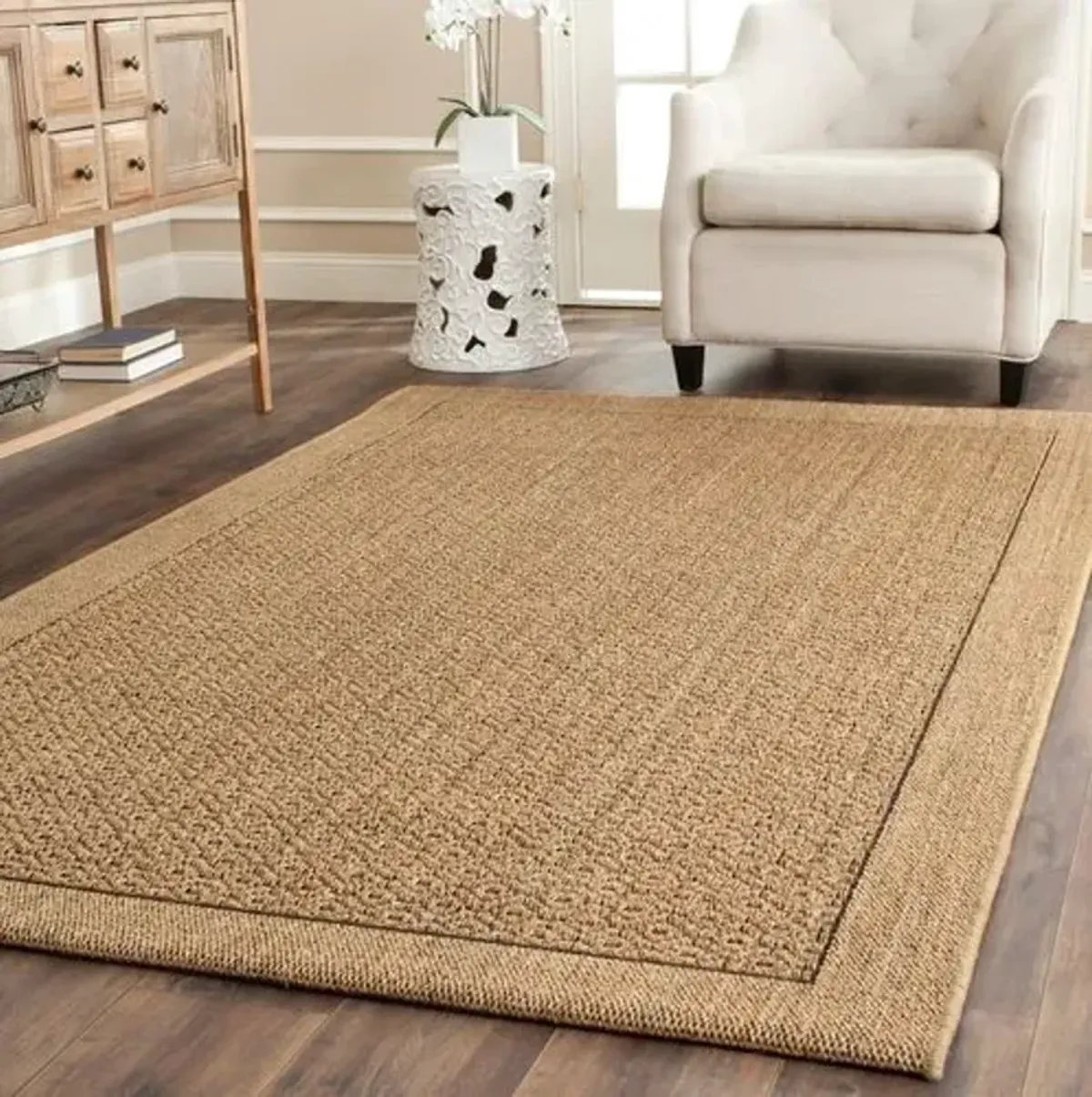 Blake Sisal Rug - Beige - Beige