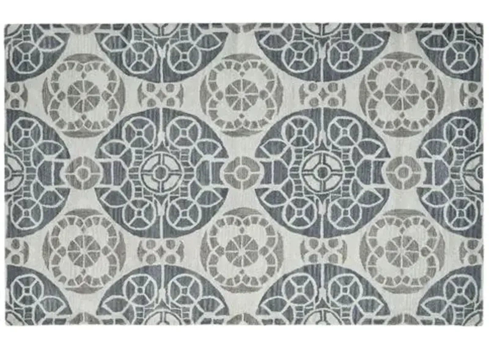 Bleeker Rug - Silver - Silver