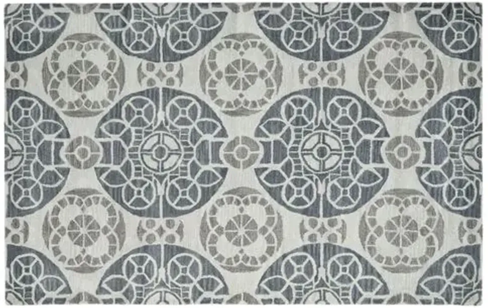 Bleeker Rug - Silver - Silver