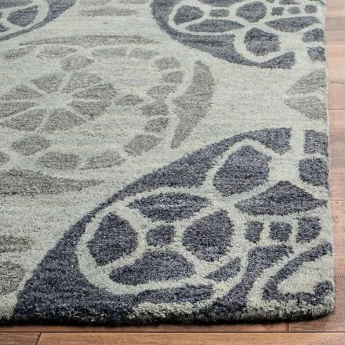 Bleeker Rug - Silver - Silver