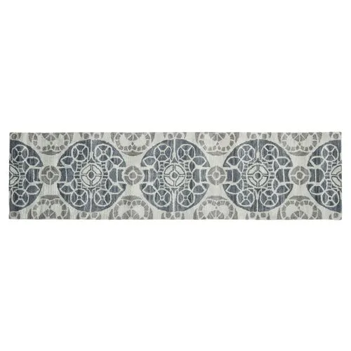 Bleeker Rug - Silver - Silver