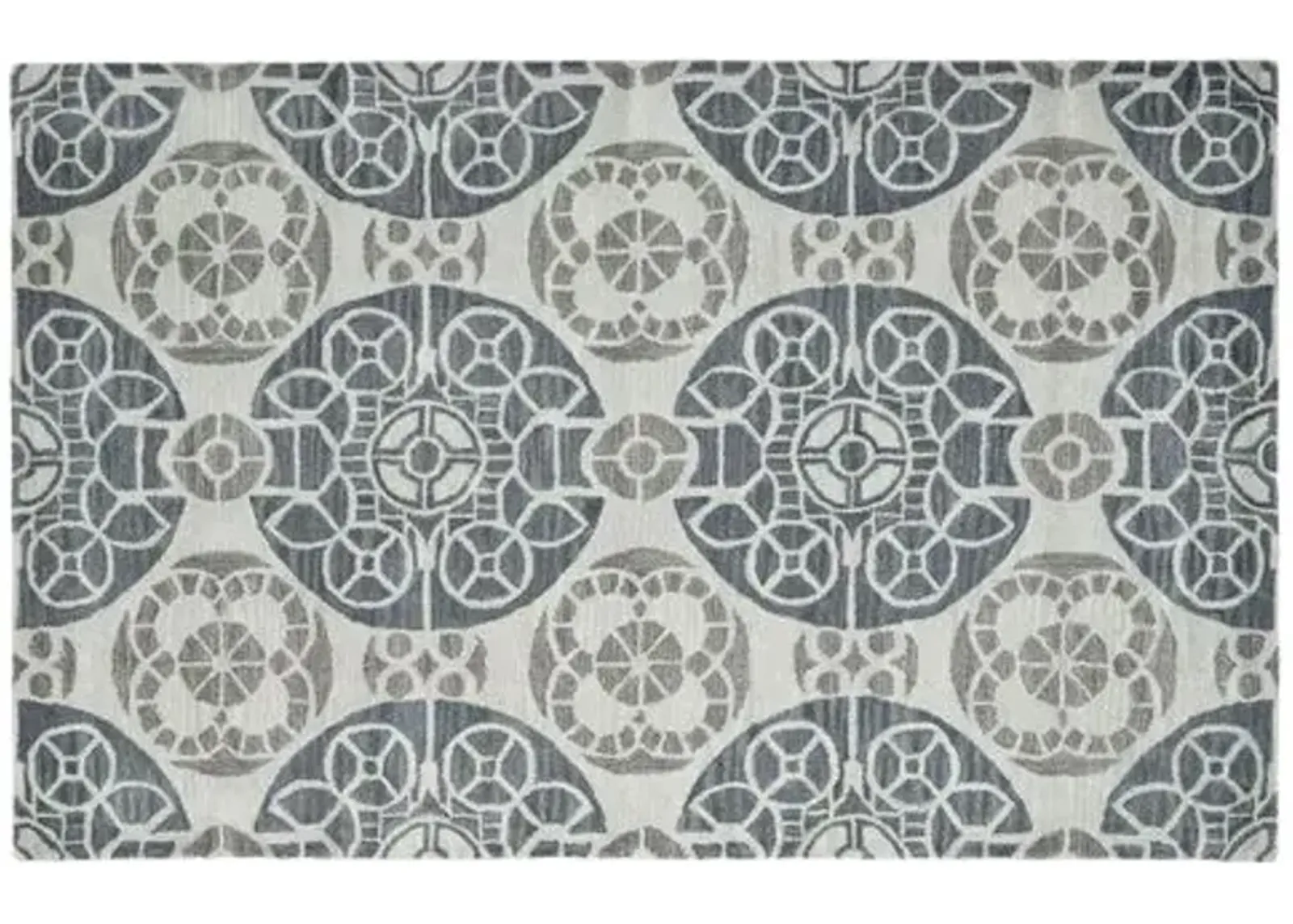 Bleeker Rug - Silver - Silver