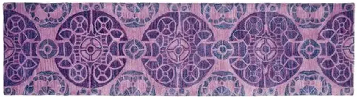 Bleeker Rug - Purple - Purple