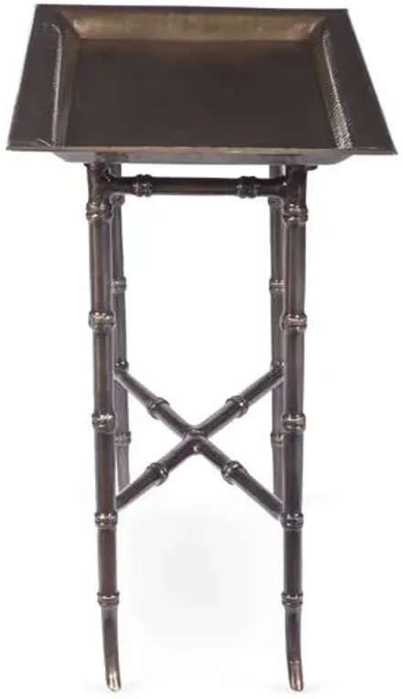 Clinton Tray Table - Bronze - Brown