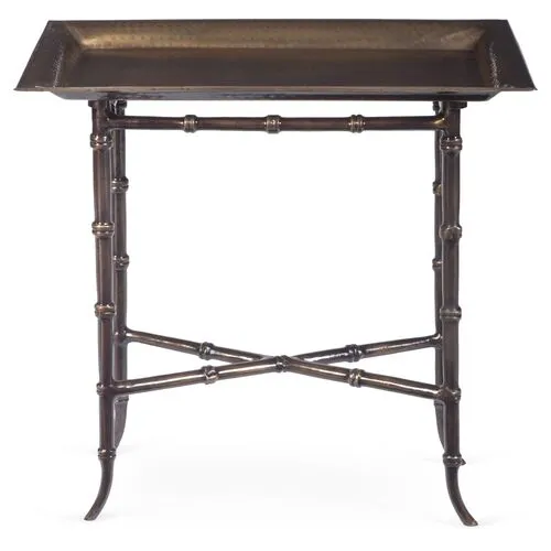 Clinton Tray Table - Bronze - Brown