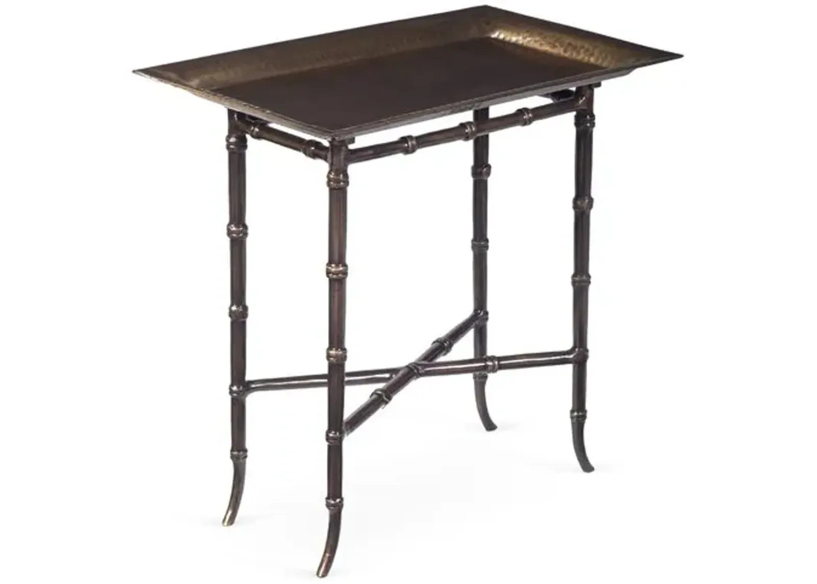 Clinton Tray Table - Bronze - Brown