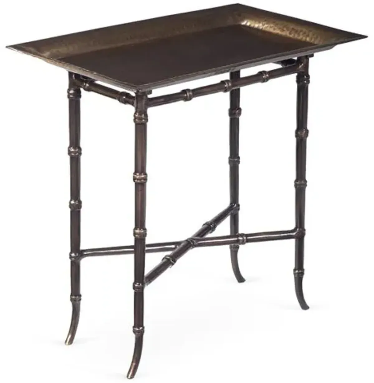 Clinton Tray Table - Bronze - Brown