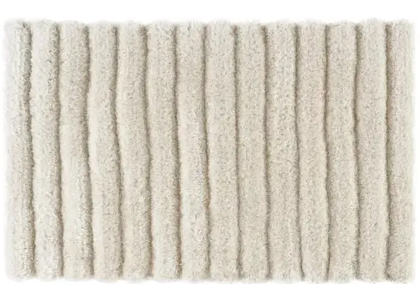 Gene Shag Rug - Pearl - Ivory - Ivory