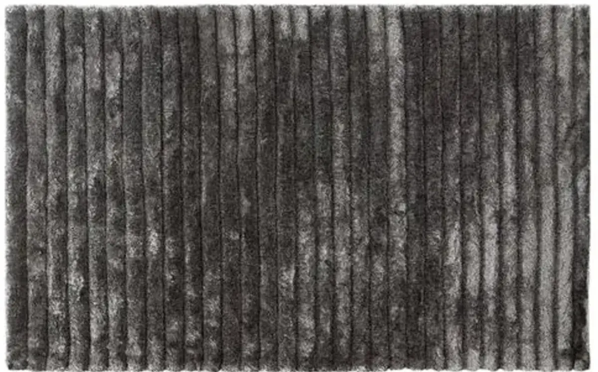 Gene Shag Rug - Silver - Gray - Gray